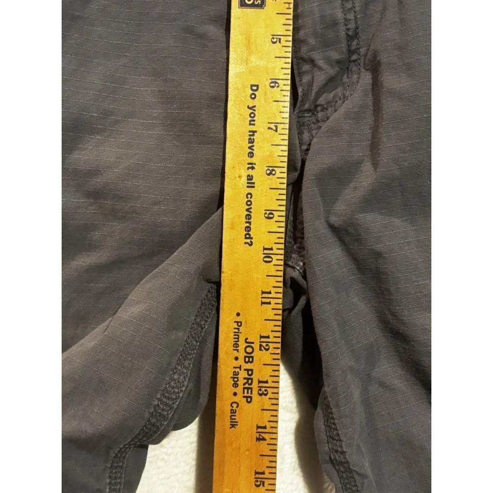 Carhartt Men's‎ Shorts Size 30 Relaxed Fit Ripstop Pockets Gray Workwear Outdoor